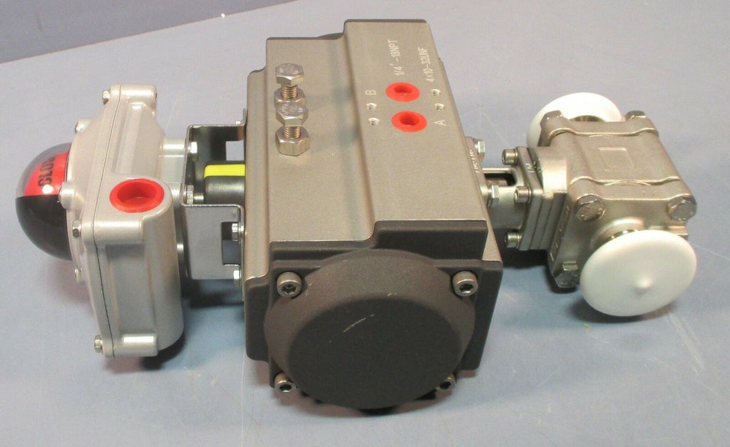 Svf Flow Aero 2 A2s 75 8 Air Actuator 1 Sb7 Tri Clamp Ball Valve Asse Etech Surplus 