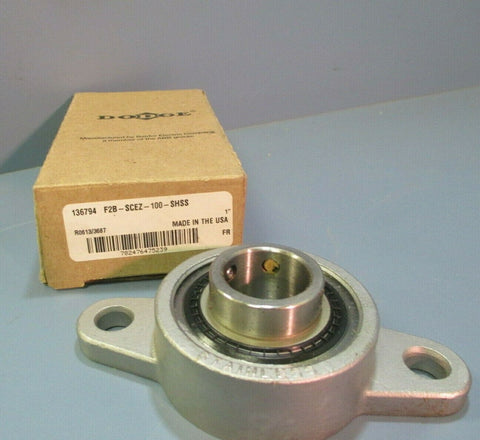 Dodge Flange-Mount Ball Bearing Unit - Two-Bolt Flange F2B-SCEZ-100-SHSS