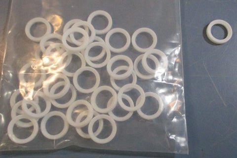 (Lot of 34) Grainger Approved 5PYC8 Rubberfab Gasket, 3/4" Tube Size 5/8" Bore