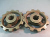 REXNORD SPROCKET, REX, SET SCREW, W/KEYWAY, 882-12T LOT OF TWO 12 TEETH