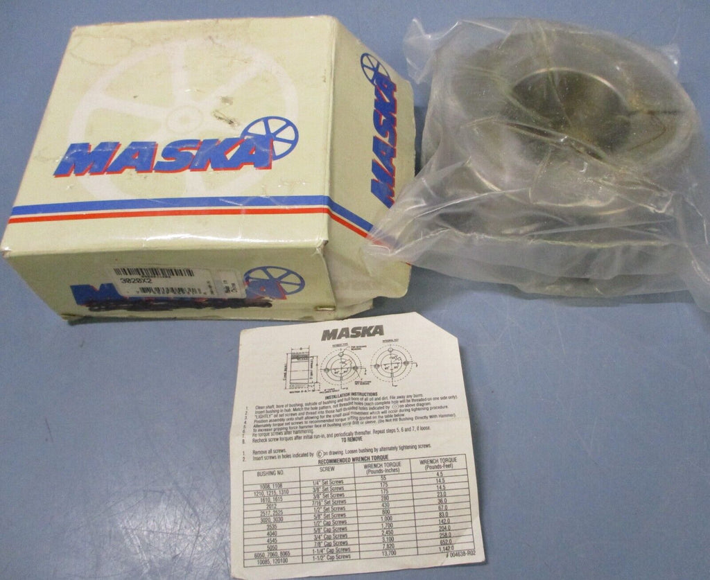 Maska 3020X2 Taper Lock Bushing 2" Bore eTech Surplus