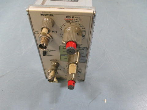 Tektronix 7A18 Dual Trace Amplifier Plug In - Used