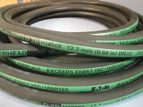 Eaton Weatherhead Hydraulic Hose 50 FT 5000 PSI H28008