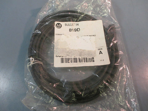 Allen-Bradley 889D-F8AC-5 8-Pin Straight Micro Female Cable Ser A