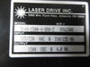 Used Laser Drive Inc 3145-1500-4-BRH-2 115/250VAC 1500VDC Laser Driver
