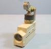 Omron ZE-NA2-2S Limit Switch Roller Lever 15 Amp, 125VAC, 1/2-14 NPSM Used