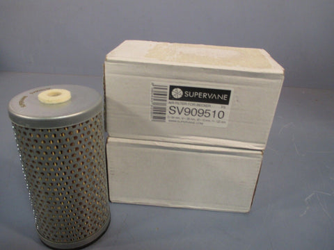 LOT OF (2) SUPERVANE AIR FILTER CARTRIDGE REPLACEMENT FOR BECKER 909510 SV909510