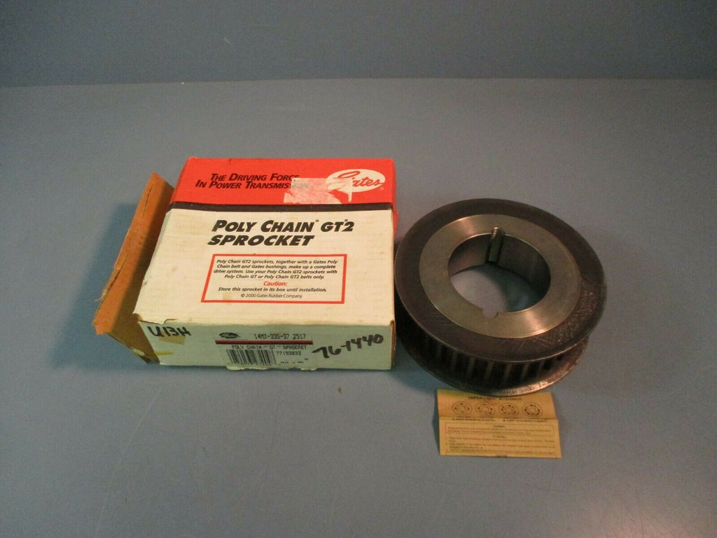Gates Poly Chain GT Sprocket 14MX-33S-37 NEW IN BOX