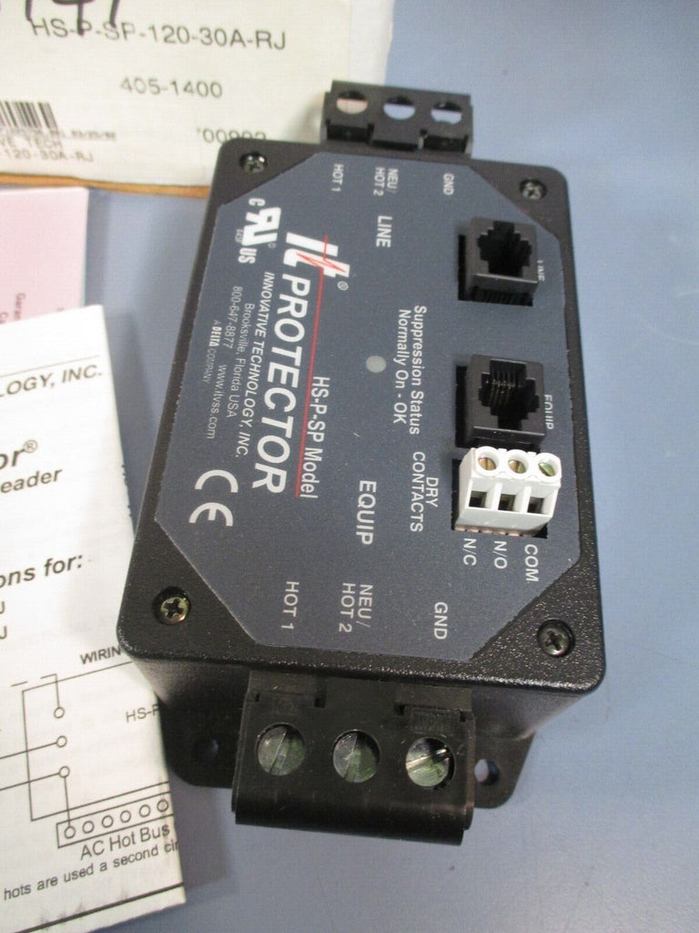 Innovative Technologies Transient Voltage Surge Suppressor 120 V HSPSP