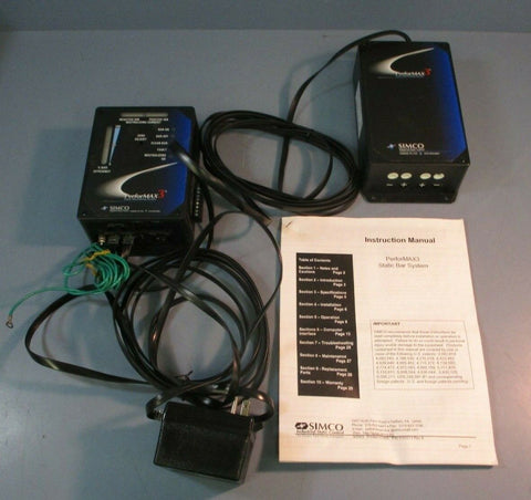 Simco PerforMAX3 Power Supply(4108070)+Control/Display(4108068) Static Bar Systm