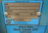 Nord 71L/4CUS 3 Phase, 1/2 HP Gear Motor 298.8:1 Ratio, 5.8 RPM Output Used