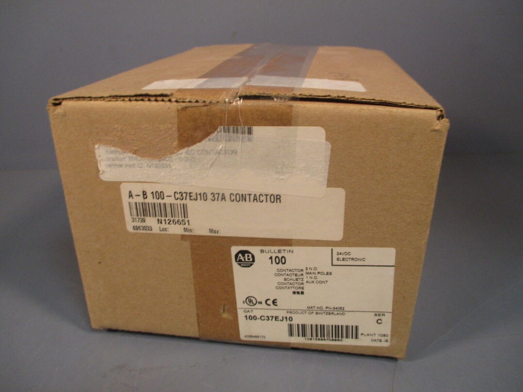 Allen-Bradley Contactor Series C 100-C37EJ10 | eTech Surplus