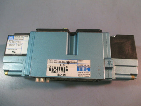 Mac 82A-BA-000-TM-DDAP-1DA Solenoid Valve w/ Mac TM-DDAP-1DA