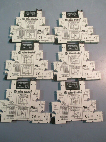 Allen-Bradley Terminal Block Relay Ser A 700-HLT1Z24 Lot of Six