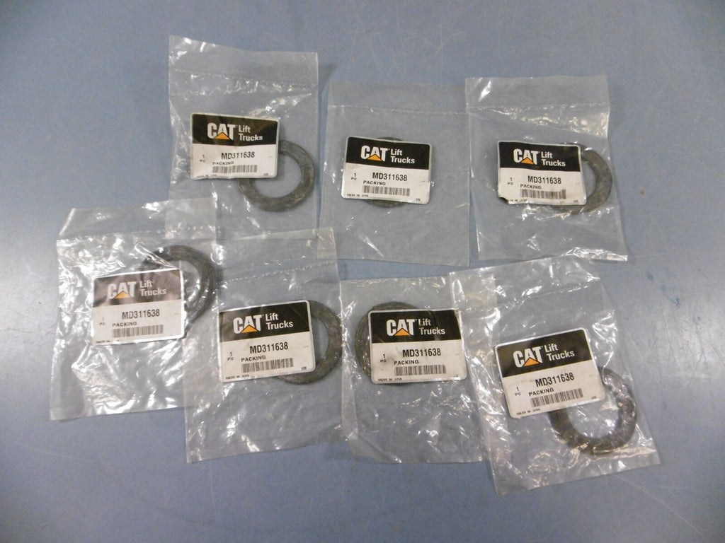 Caterpillar / Mitsubishi Engine Oil Filter Cap Gasket MD311638 NEW LOT OF 7