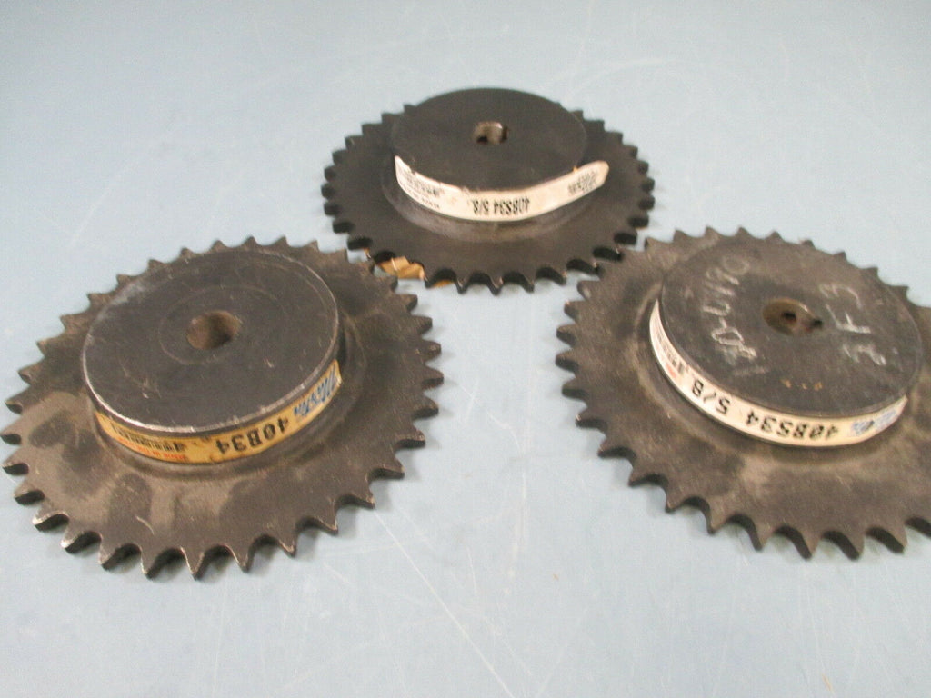Martin 40BS34 5/8 Sprocket Lot of 3 - Used