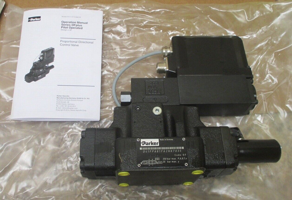 Parker Directional Control Valve, Proportional D41FPA61FA2NK7035 DFplu