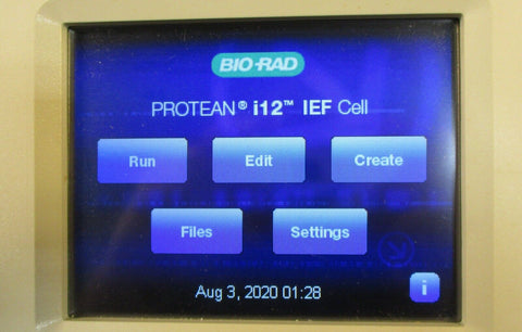 Bio Rad Protean i12 IEF Cell System Electrophoresis Focusing Tray Unit Used