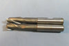 Lot of 2 Weldon 1/2" BL16-3, J88-HS, 2 Flute 1" LOC End Mill Used