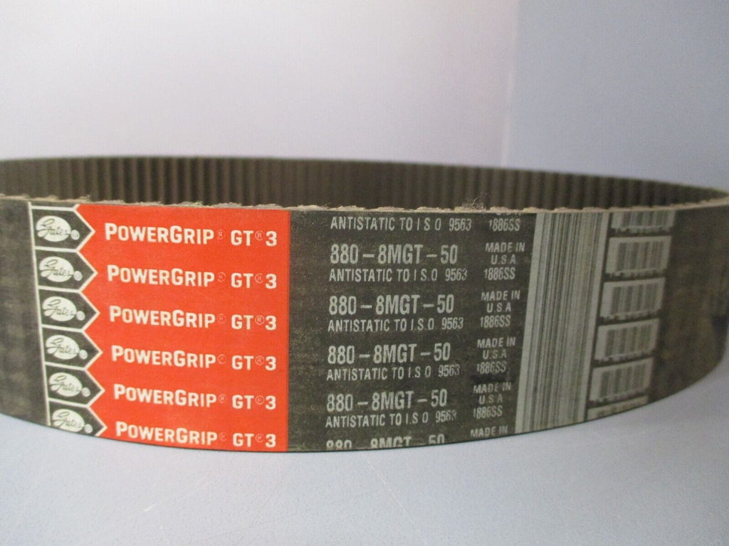 Gates PowerGrip GT 3 Synchronous Timing Belt 880-8MGT-50 | ETech Surplus