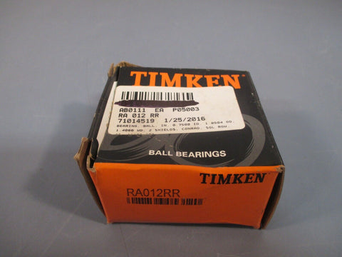 Timken Fafnir Ball Bearing RA012RR