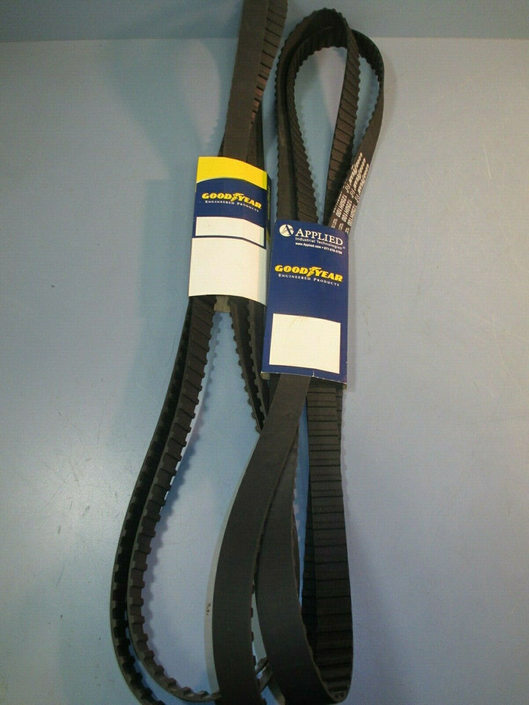 GOODYEAR PD TIMING BELT 1250H100 250 TEETH 1/2"PITCH 125" LONG LOT of TWO