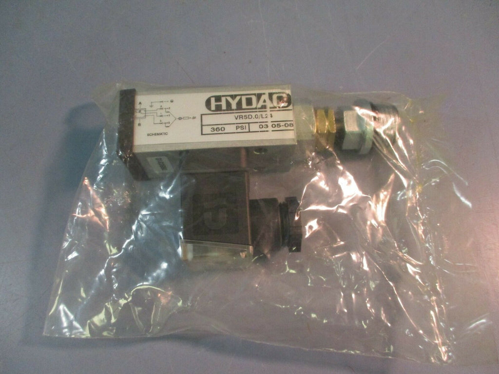 Hydac Technology Corp. Filter Switch VR5D.0/L24 360 PSI FACTORY SEALED