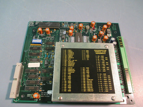 HI-SPEED CHECKWEIGHTER PROCESSOR BOARD REV D P2-80-101