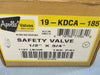 Apollo Valve 19KDCA185 1/2" X 3/4" Safety Relief Valve - New