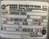 Nord 1SM50AF-N56C Right Angle Gearbox 10:1, 311lb/in, 1" Bore 1SM50AF N56C