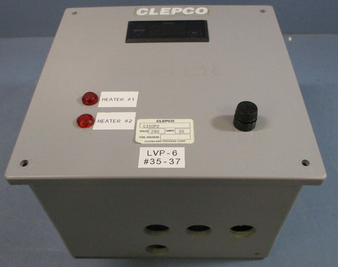 Clepco C150P2 Intelligent Heater 230V 30A w/ Cutler-Hammer C25DNC325