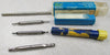 Lot of 4 Various Double End Mill Cutters