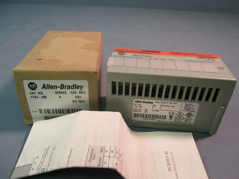 Allen Bradley Flex I/O Digital Input Module 24VDC 1794-IB8