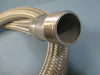 1" X 60" Male Flexible Braided Stainless Steel Hose - Used