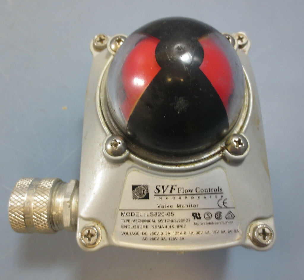 SVF Flow Controls LS820-05 Valve Monitor Type: Mechanical Switch / 2SPDT