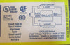 Advance R-2E75-STP Mark III Slimline Ballast 120V 60Hz R-2E75-S-3-TP