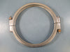 8" Stainless Steel High Pressure Bolted Sanitary Clamp - New