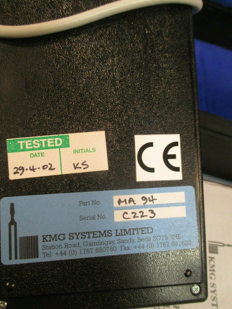 KMG Systems Limited Frequency Tester MA94 eTech Surplus