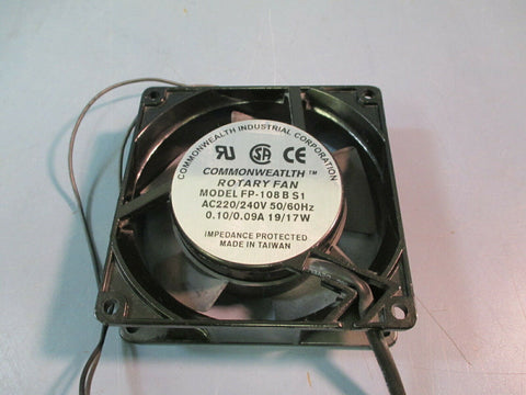 Commonwealth Rotary Fan Model FP-108 B S1 AC220/240V 50/60Hz