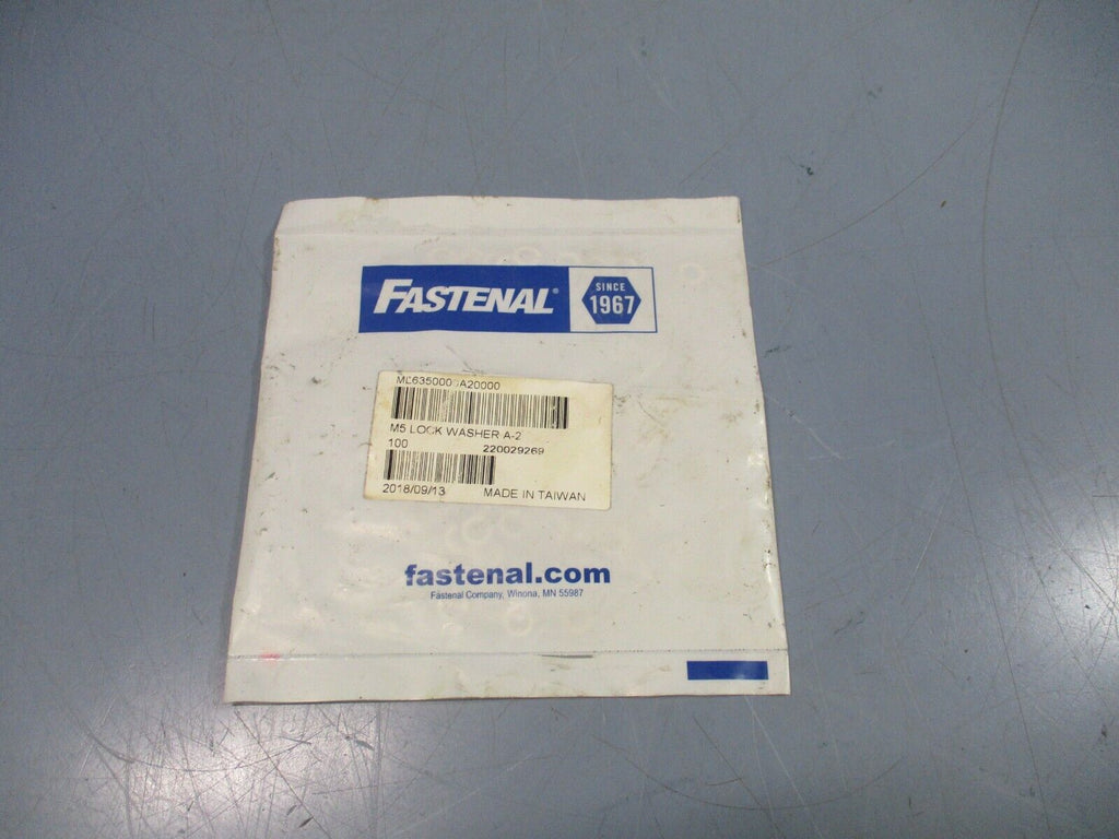 Fastenal ML6350000A20000 M5 Lock Washer A2 NEW eTech Surplus
