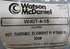 Watson Mcdaniel Steam Trap Kit W-Kit-3-23, W-Kit-4-15 W-Kit-5-25