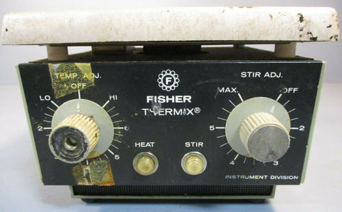Fisher Scientific Thermix 118 Hotplate Stirrer Heater 120 V Working Used