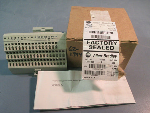 Allen-Bradley Flex I/O Terminal Base Series A 1794TB3S