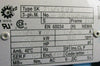 Nord 71L/4CUS 3 Phase, 1/2 HP Gear Motor 298.8:1 Ratio, 5.8 RPM Output Used