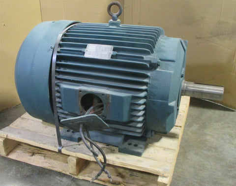 Reliance P36G3305N G2 RT 3 Phase Motor 460V, 75 Hp, 1780 RPM 365T Frame Used