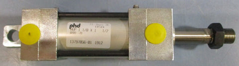 PHD AVP 1 1/8 x 1 1/2 Dbl Acting Pneumatic Cylinder 1-1/8" Stroke, 1-1/2" Bore