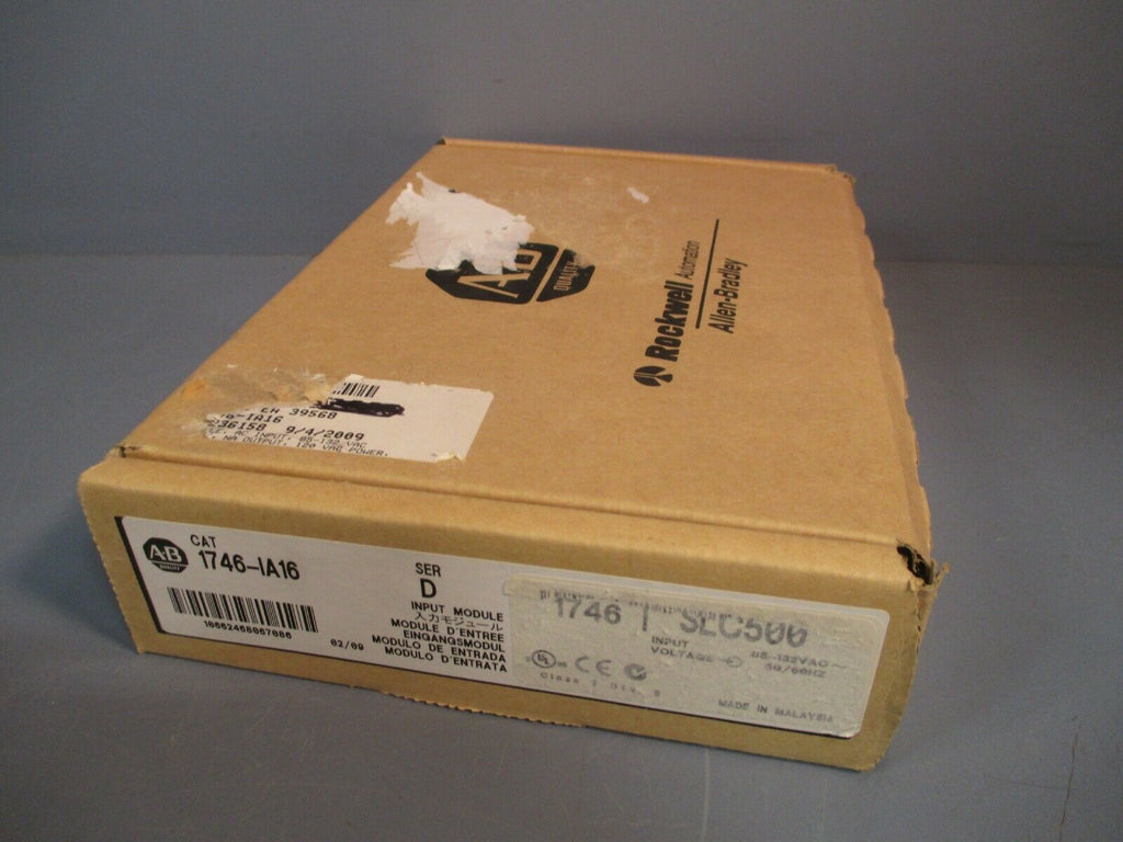 Allen Bradley SLC 500 Digital Input Module Series D 1746-IA16