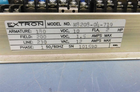 Extron Snap-Pac Motor Control M8208-04-0719
