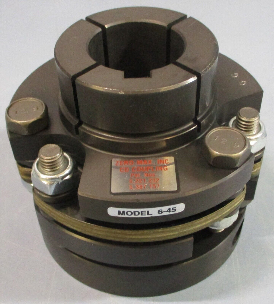Zero Max 6A45C02006101 CD Coupling Single Flex Clamp 11/2" Bore 4