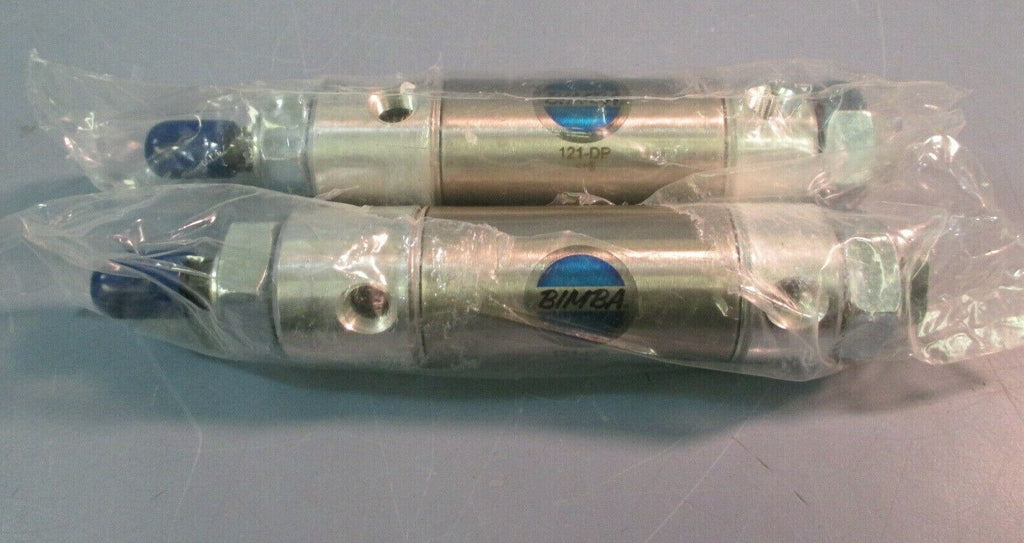 Bimba Pneumatic Cylinder 121-DP Lot of Two